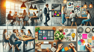 Ilustrácia digitálnej marketingovej stratégie so SEO, obsahom a spätnými odkazmi